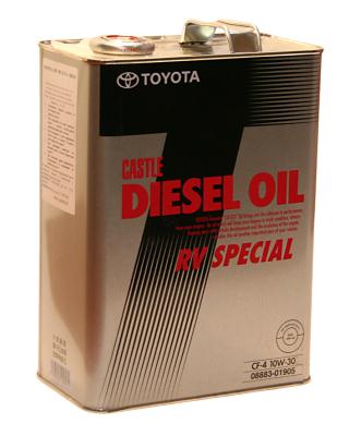 Toyota Diesel oil RV Special .